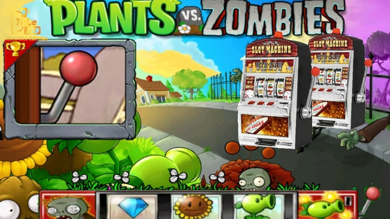 Giải trí cực đã cùng trò chơi nổ hũ Plant - zombies slots