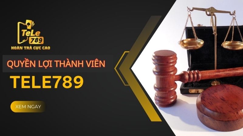 Quyền lợi thành viên tại nhà cái Tele789 là gì?